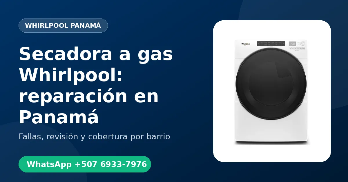 Secadora a gas Whirlpool en Clayton